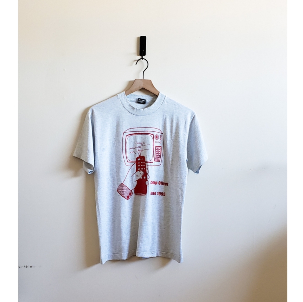 Vintage Tune In To Jesus Tshirt